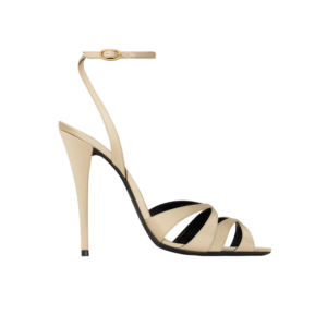 chandelle sandals in satin crepe