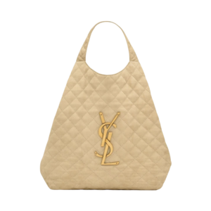 ICARE in quilted nubuck suede