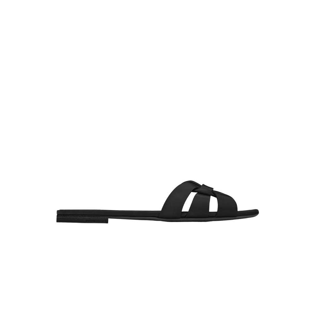 tribute mules in patent leather