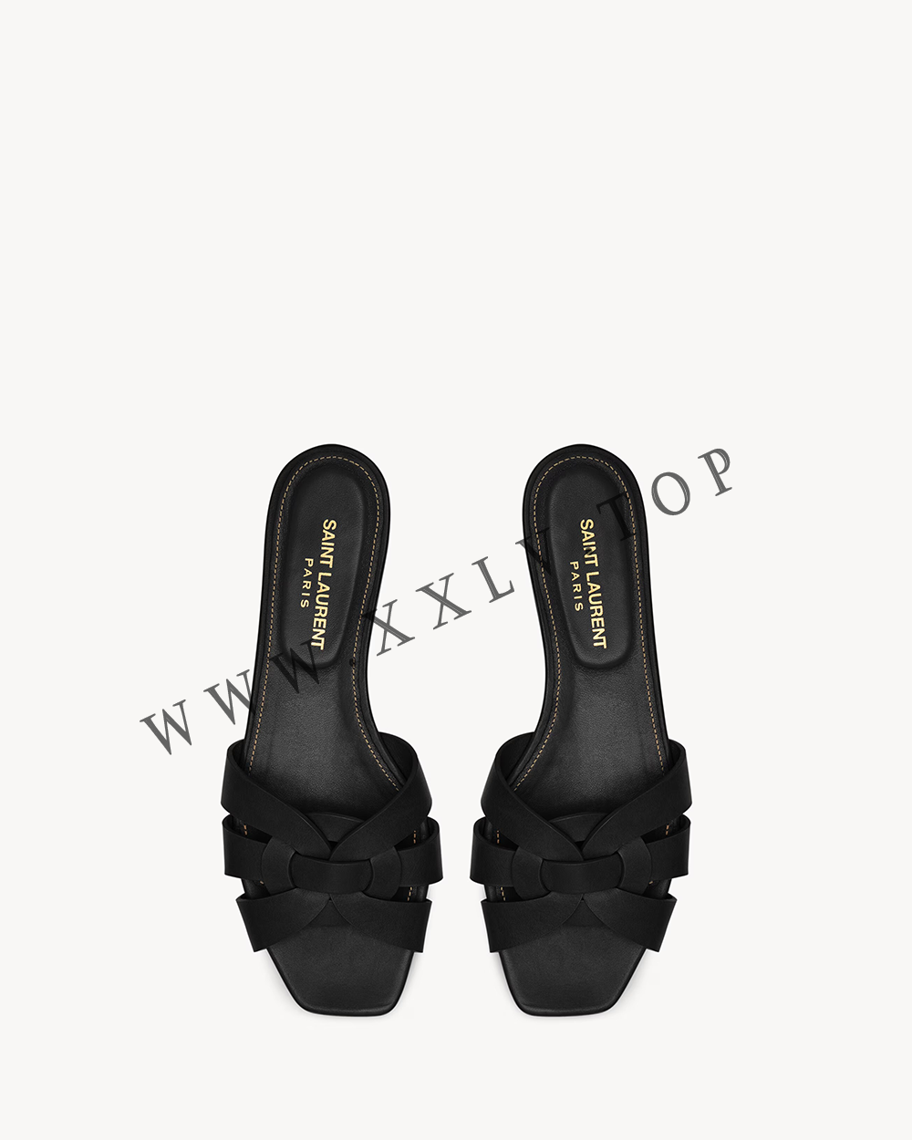 tribute mules in patent leather - Image 2