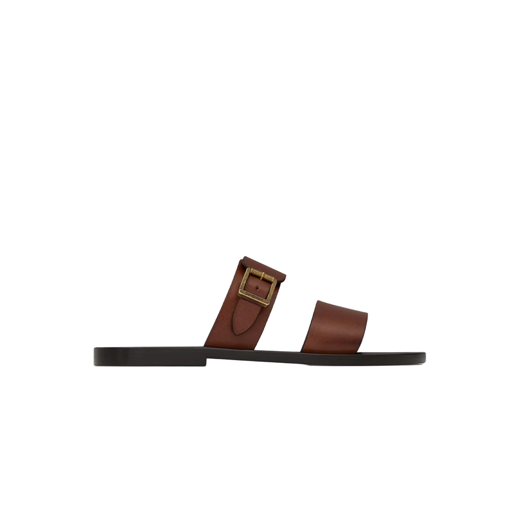 ios slides in smooth leather
