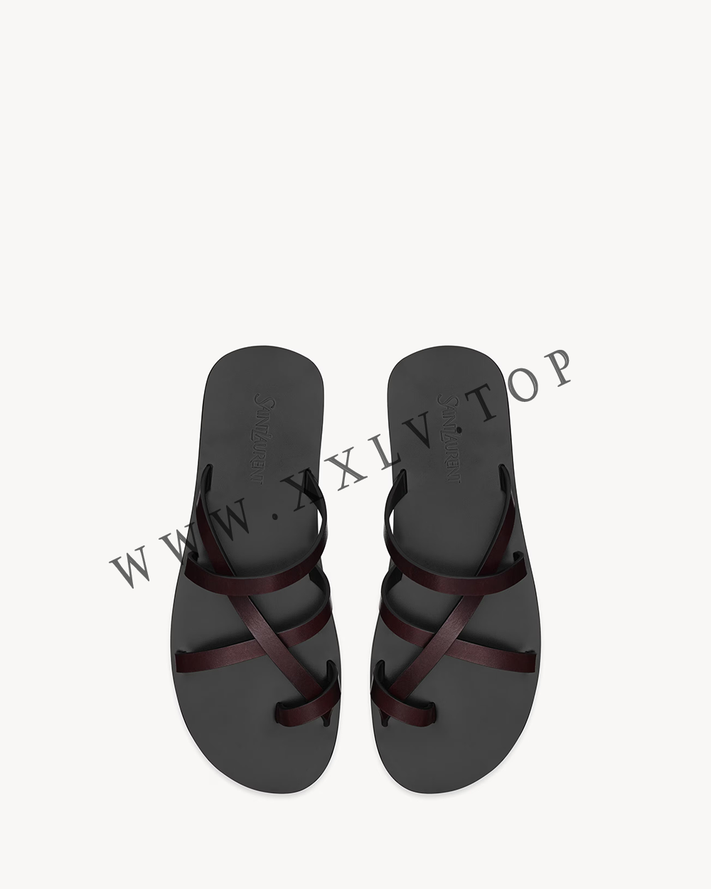 culver slides in smooth leather - Image 3