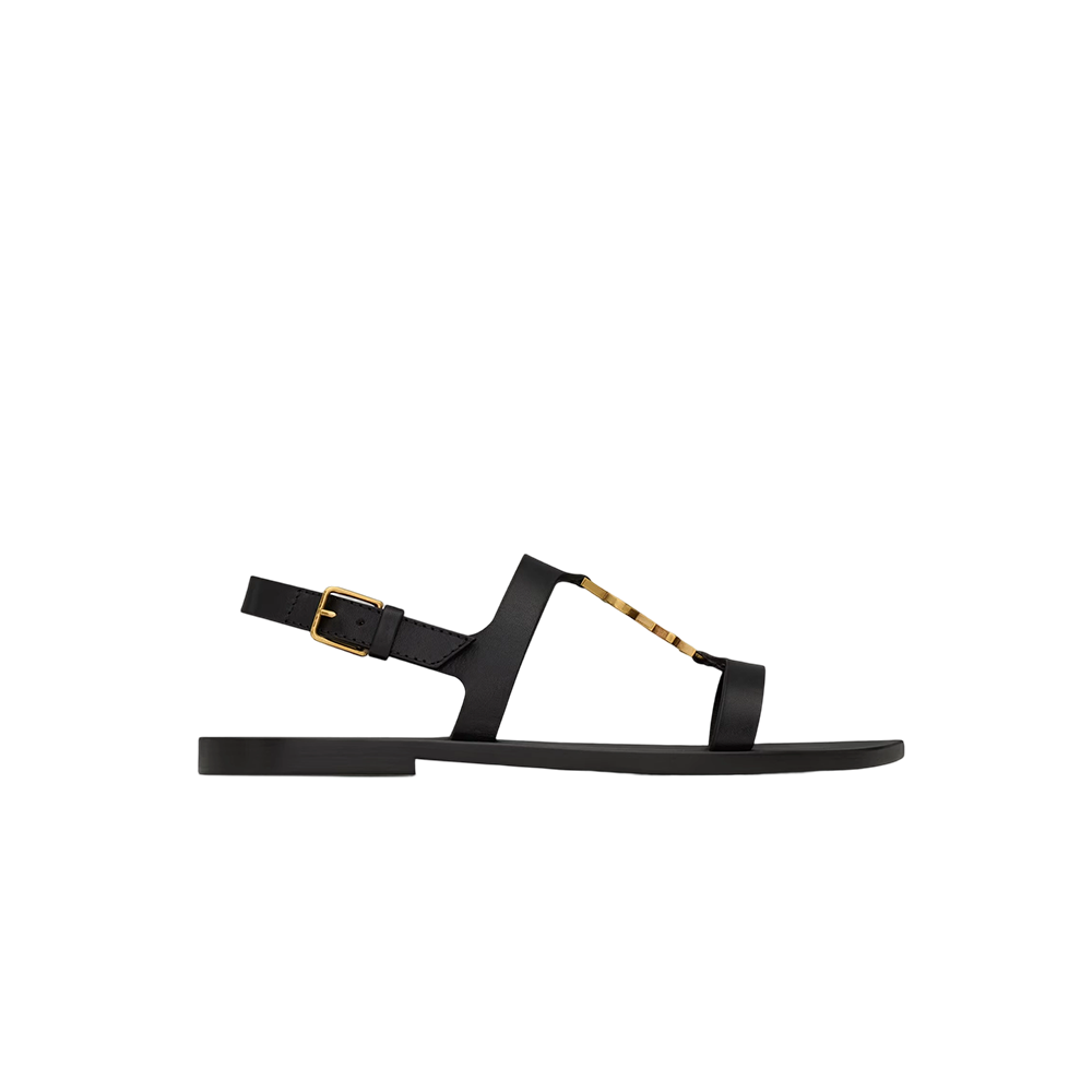 cassandra sandals in smooth leather