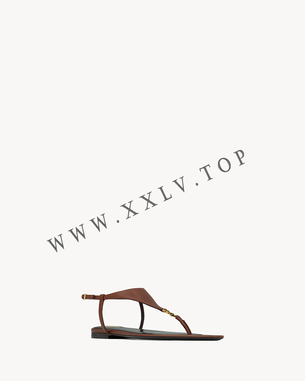 cassandra sandals in smooth leather - Image 3