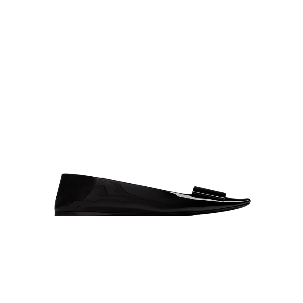 poppy ballerinas in patent leather
