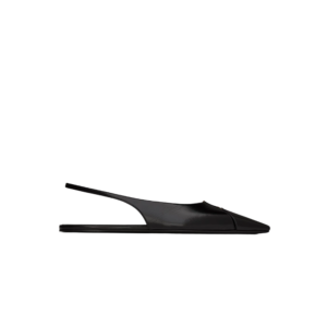 babylone slingback flats in smooth leather