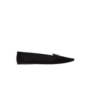 poppy ballerinas in satin crepe