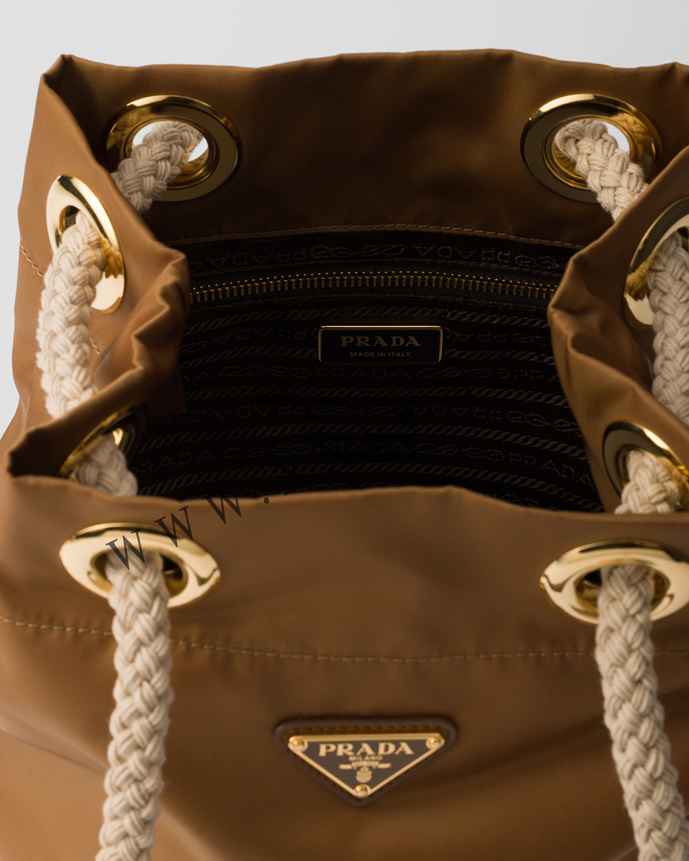 Prada Mariner Re-Nylon small bucket bag - Image 5