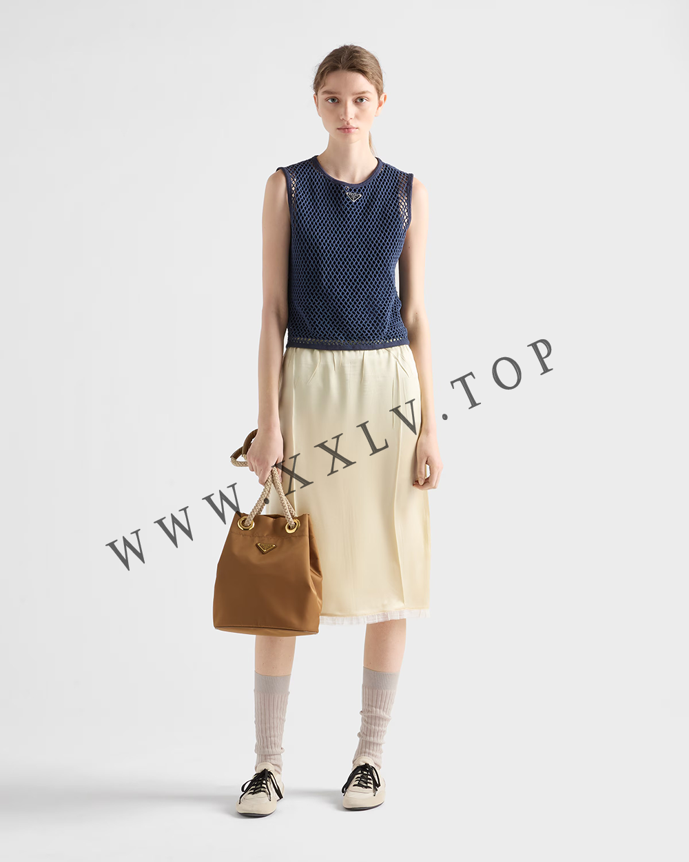 Prada Mariner Re-Nylon small bucket bag - Image 2