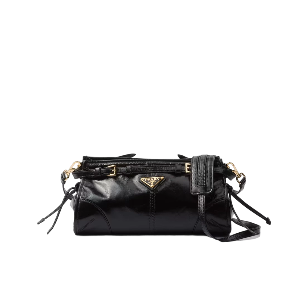 Prada Bonnie small leather shoulder bag