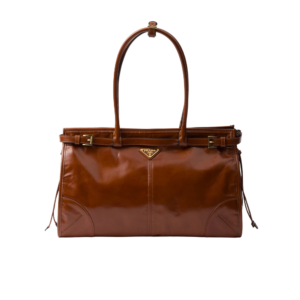 Prada Bonnie large leather handbag