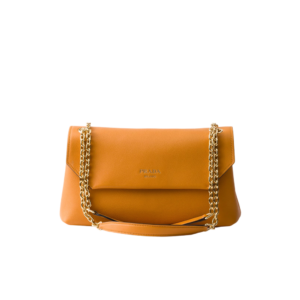 Prada Doux medium leather shoulder bag