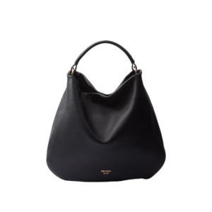 Large leather shoulder bag