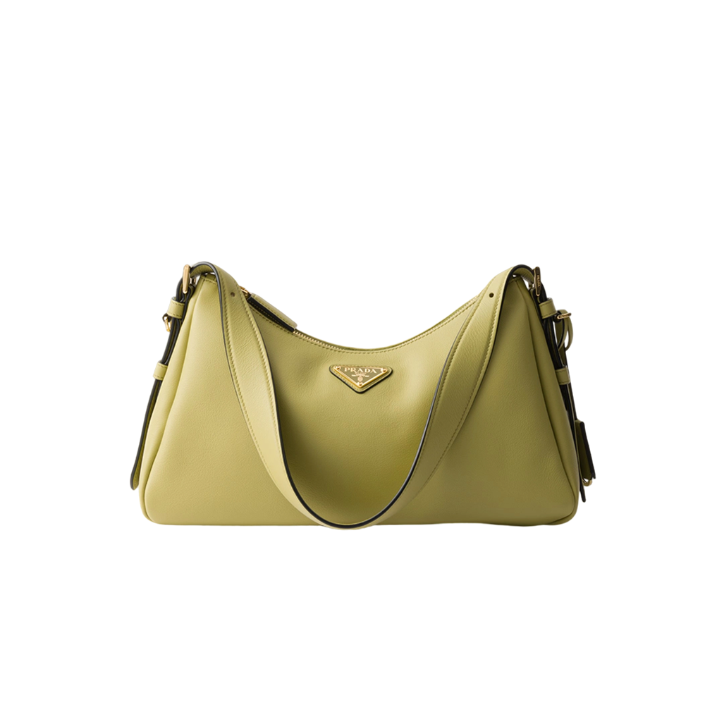 Prada Aimée medium leather shoulder bag