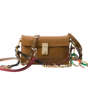 Prada Soft Sound small leather shoulder bag with charms