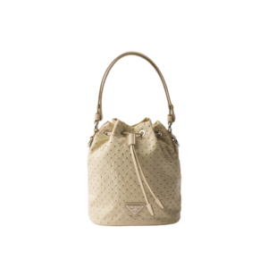 Re-Nylon mini-bag with studs