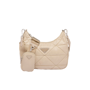 Padded Re-Nylon shoulder bag
