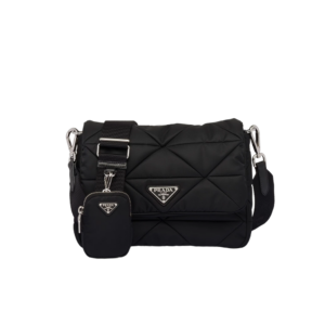 Padded Re-Nylon shoulder bag