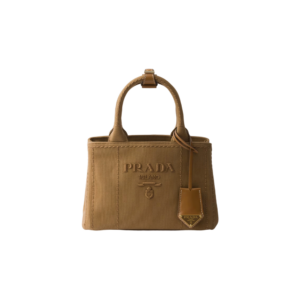 Prada Jardinière cotton canvas mini handbag