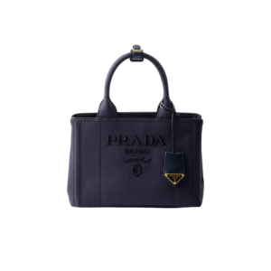 Prada Jardinière small cotton canvas handbag