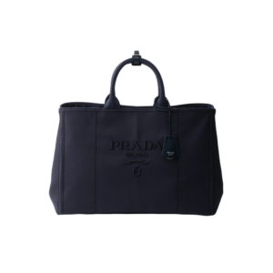 Prada Jardinière extra large cotton canvas tote bag
