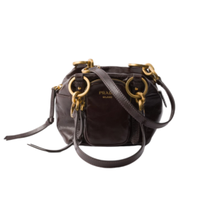 Prada Dangle leather top-handle mini-bag