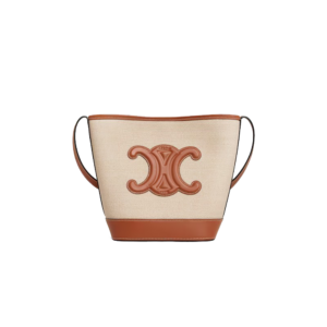 SMALL BUCKET CUIR TRIOMPHE in Smooth Calfskin