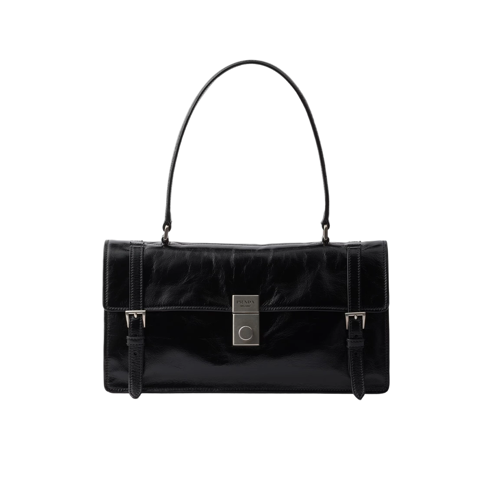 Medium leather handbag