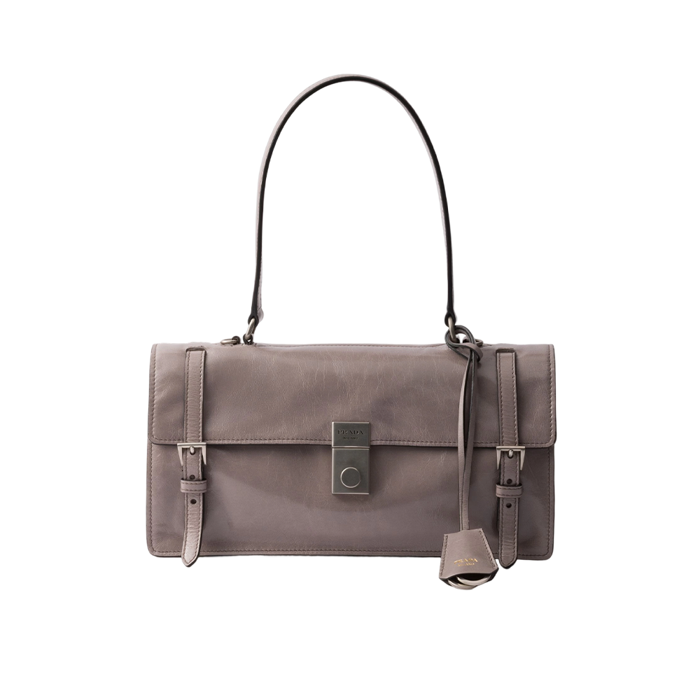 Medium leather handbag