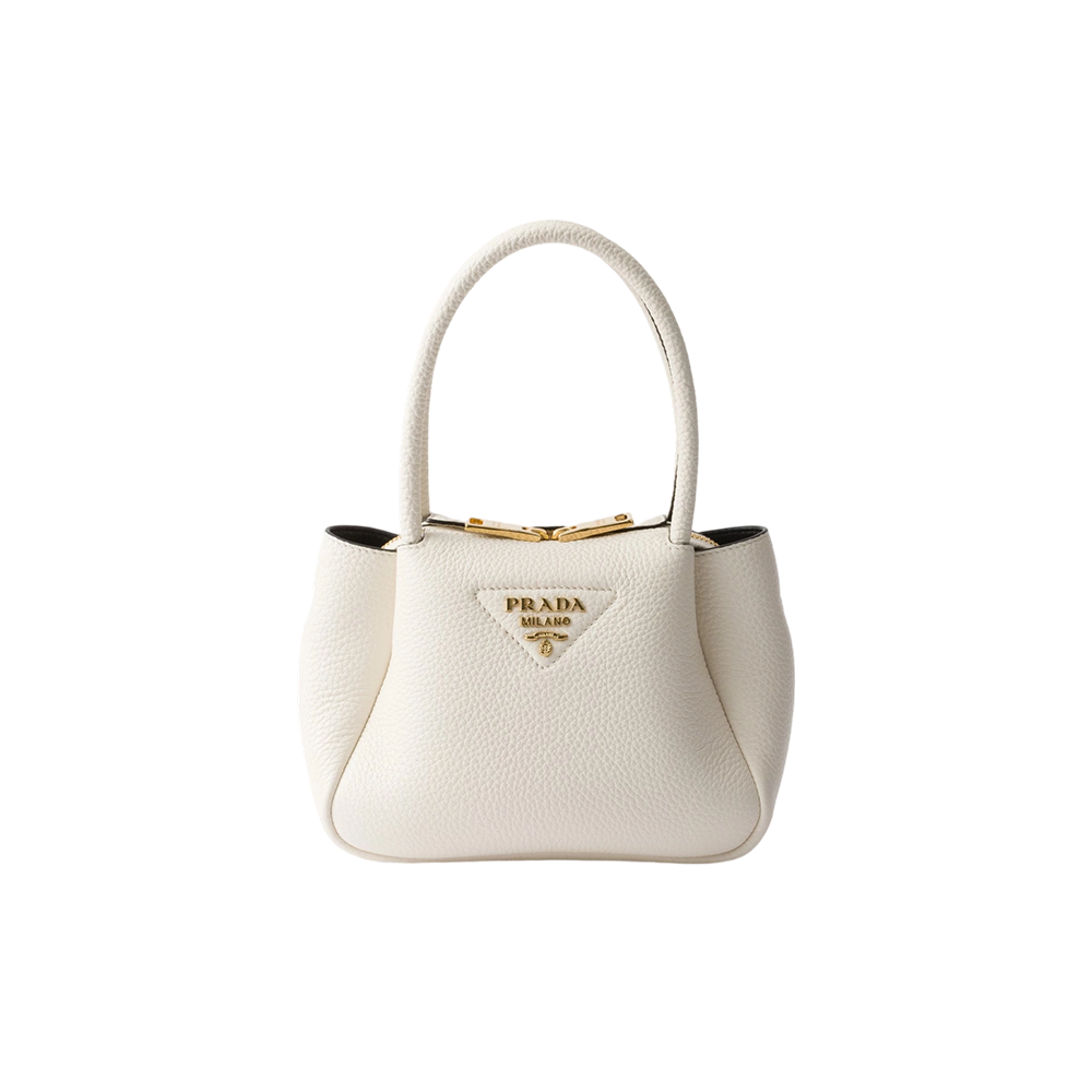 Leather mini handbag