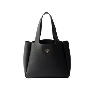 Large leather tote bag