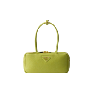 Medium leather top-handle bag