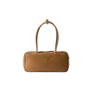Medium leather top-handle bag