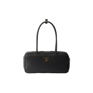 Medium leather top-handle bag