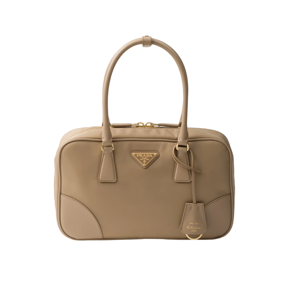 Prada Re-Edition 1978 medium Re-Nylon and Saffiano leather two-handle bag