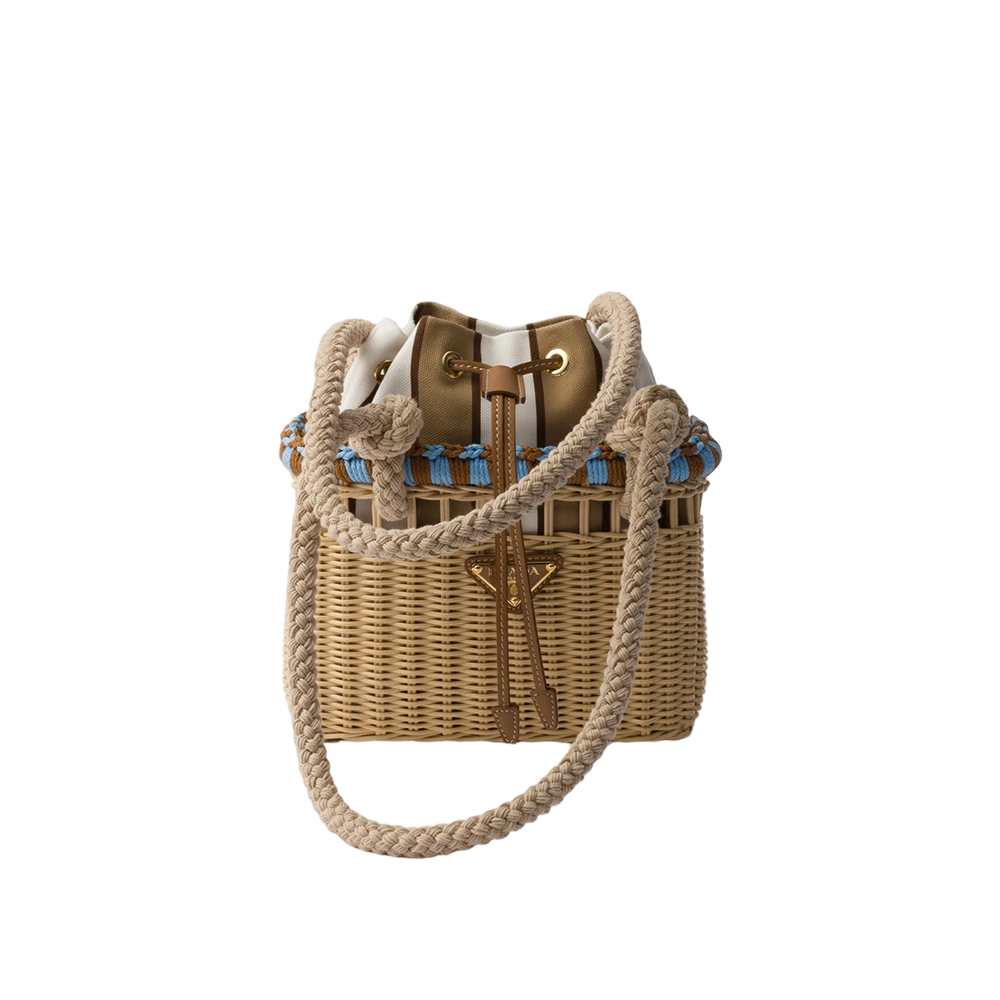 Wicker mini-bag