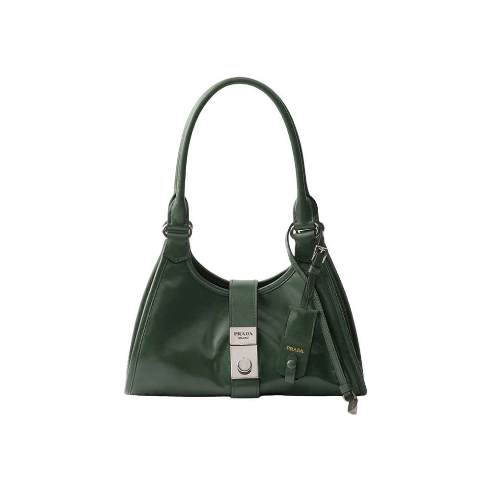 Small leather tote bag