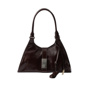 Medium leather tote bag