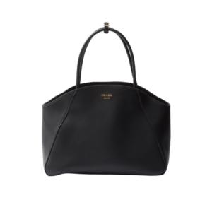 Large leather tote bag