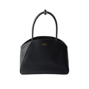 Large leather tote bag
