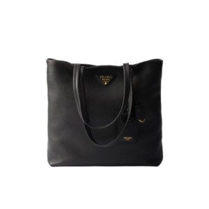 Large leather tote bag