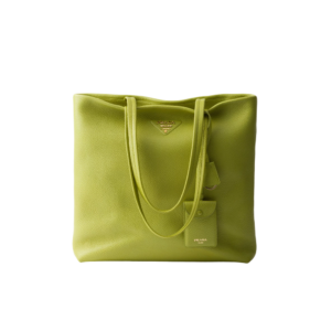 Large leather tote bag