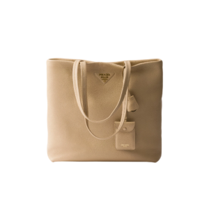Large leather tote bag