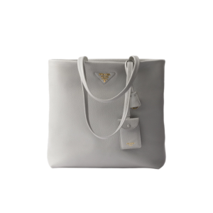 Large leather tote bag