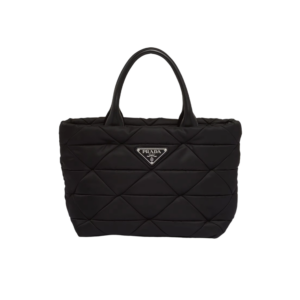 Small Re-Nylon padded tote bag