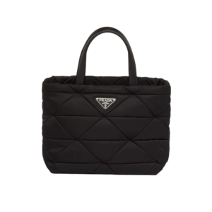 Padded Re-Nylon tote bag