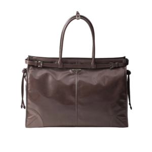 Prada Bonnie leather tote bag