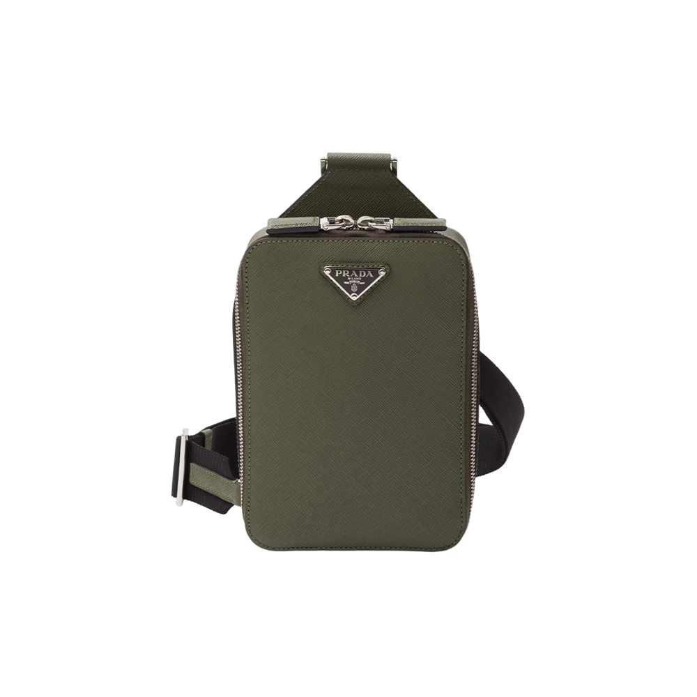 Prada Brique Saffiano leather bag