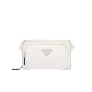 Saffiano leather belt bag