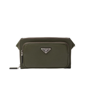 Saffiano leather belt bag